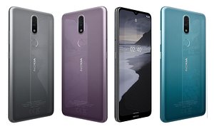 3D nokia 2 4 colors model