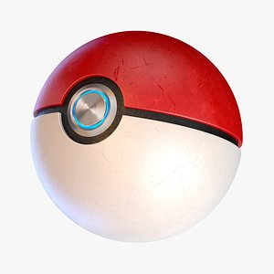3d pokemon ball