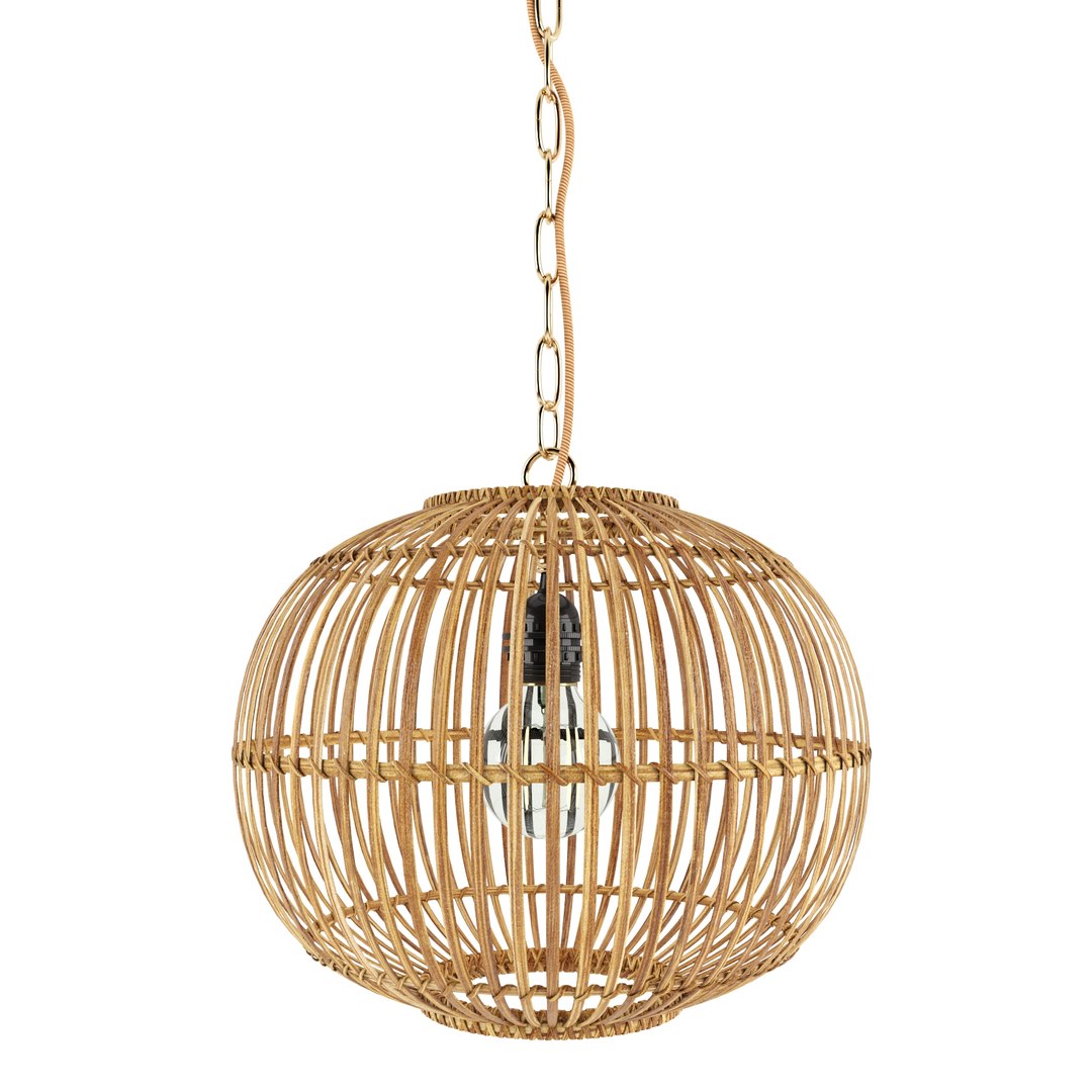 Lamp Rattan model - TurboSquid 1719691