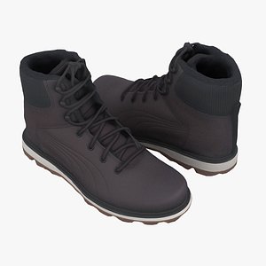 puma boots winter 3D