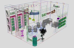 3D fair desing expo fuar stand