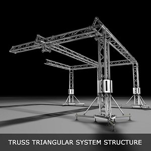 3d model truss structures