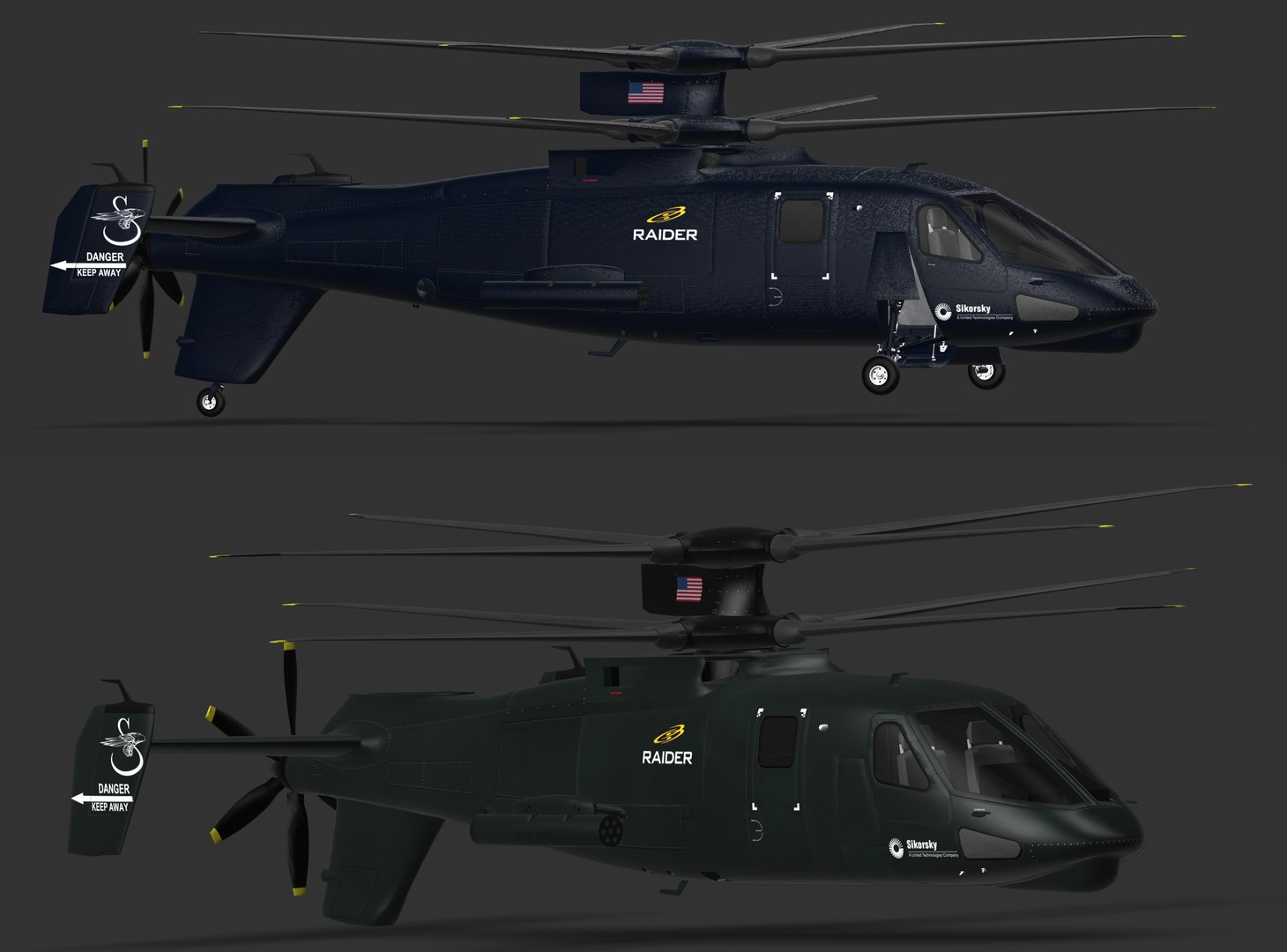 3ds sikorsky s-97 raider