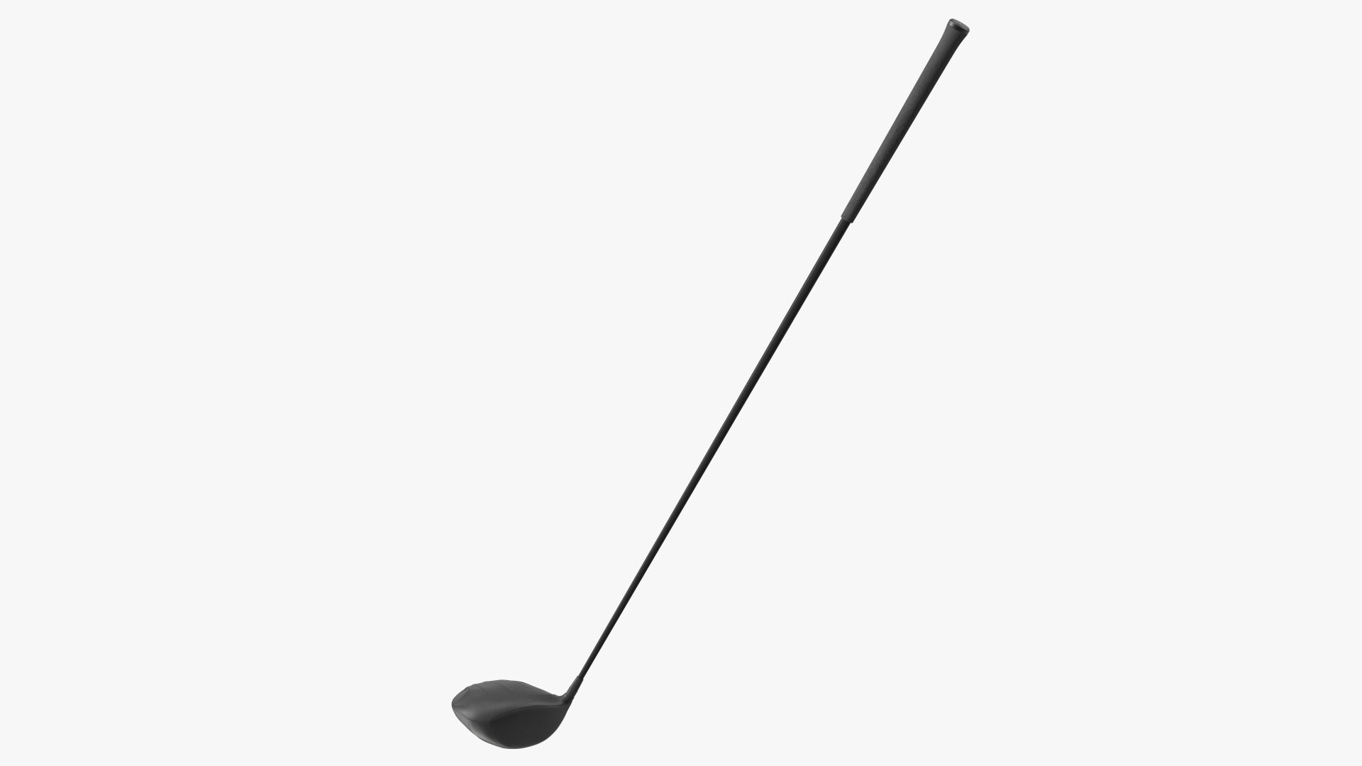 Driving Iron Golf Club 3D model preview