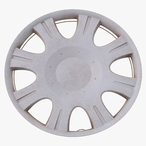 Hubcap 02 Dirty Discarded Damaged Broken