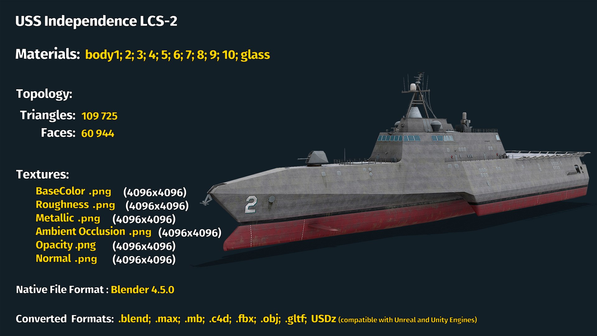 USS Independence LCS-2 3D model https://p.turbosquid.com/ts-thumb/Sz/LrYU27/wG/info/jpg/1757443983/1920x1080/fit_q87/275c0675617e48da84f79896c4031168a9152222/info.jpg
