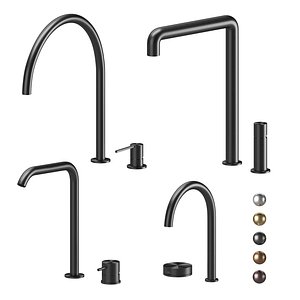 Kitchen faucets CEA set 03 3D
