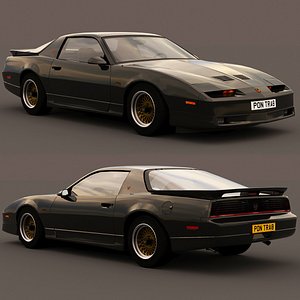 pontiac trans am 1987 3D model