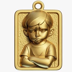 Sad Child Pendant model