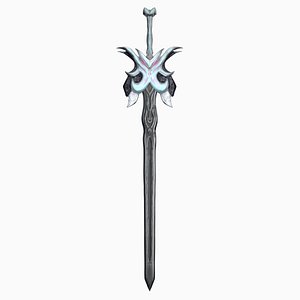 3D sword fantasy model