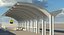 bus stop carport 3D