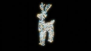 LED Reindeer 3D model