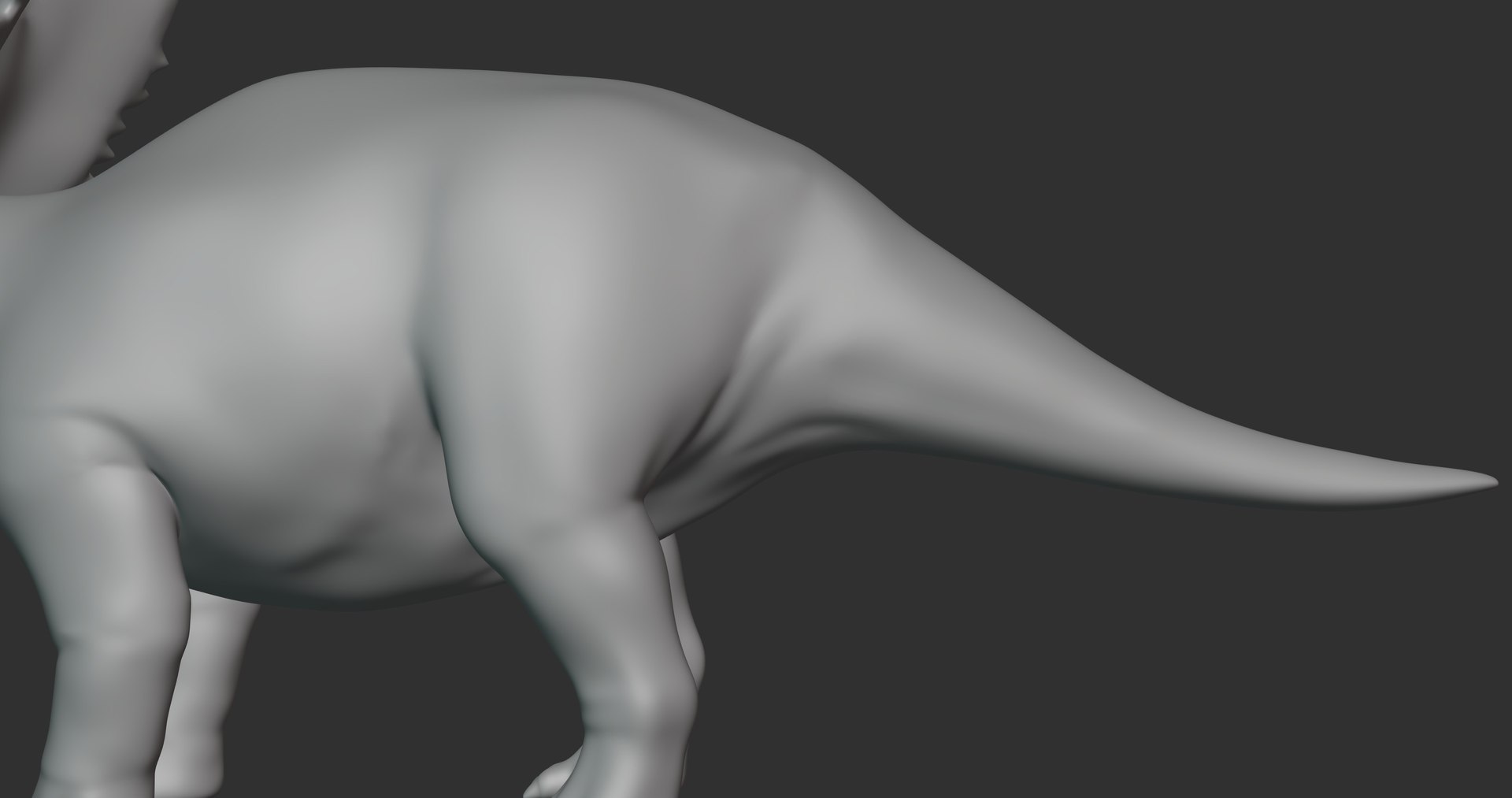 Utahceratops Basemesh Low Poly 3D model - TurboSquid 2107671