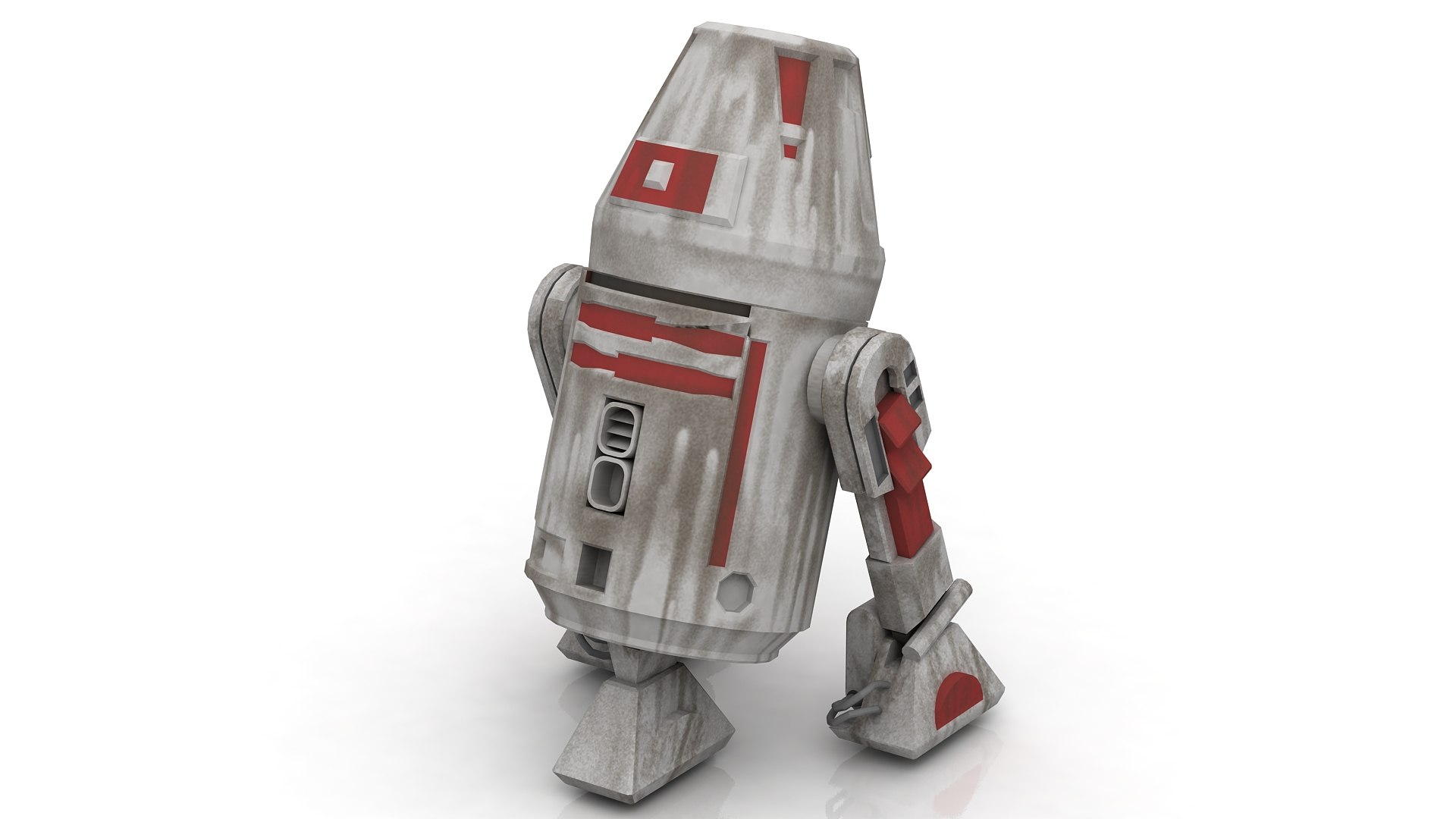 3D r4 squapper r2d2 droid model - TurboSquid 1616952