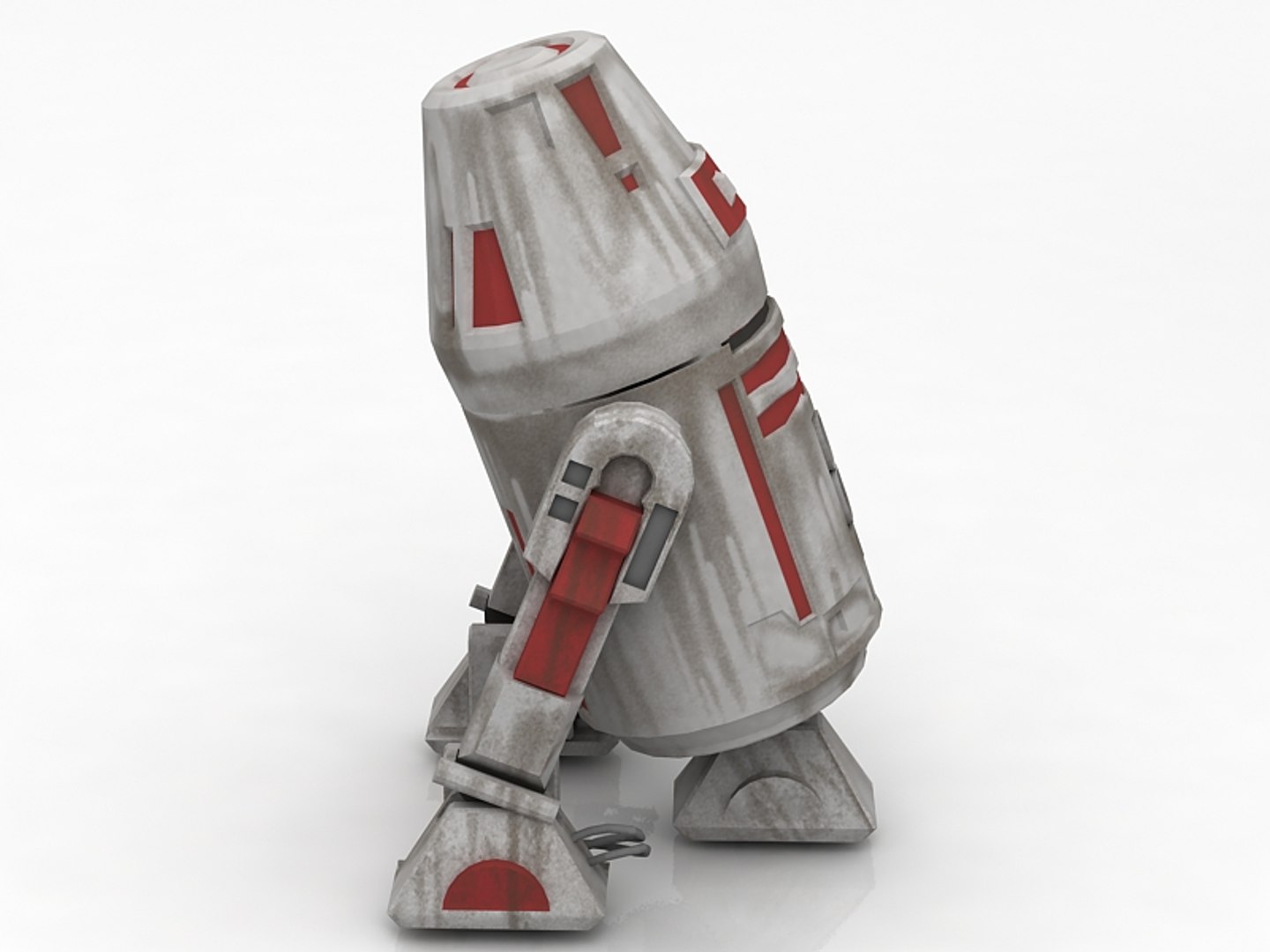 3D r4 squapper r2d2 droid model - TurboSquid 1616952