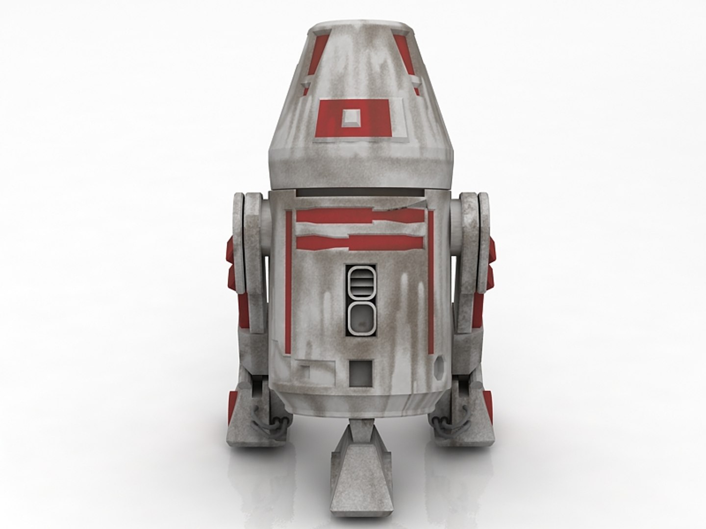 3D r4 squapper r2d2 droid model - TurboSquid 1616952