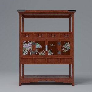 cabinet mother pearl 3D