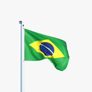 Animated Flag of Brazil