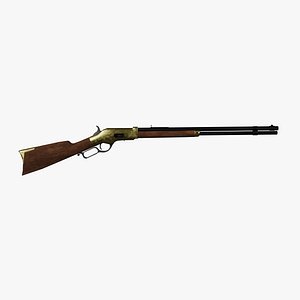 3D winchester 1866 rifle