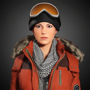 3D model Lara Croft Character