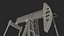 Pumpjack dell'olio attrezzato per Cinema 4D