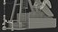 Pumpjack dell'olio attrezzato per Cinema 4D