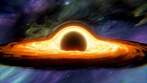 blackhole galaxy 3D model