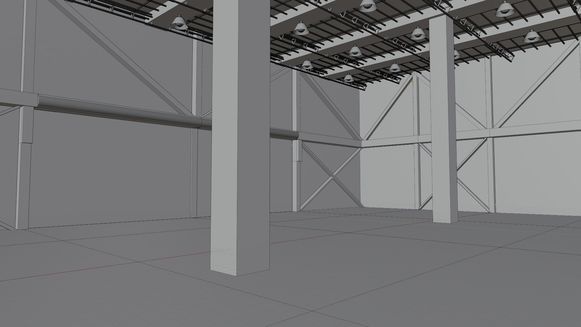 Hangar Interior 3D - TurboSquid 2032963