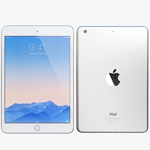 3d max realistic apple ipad mini