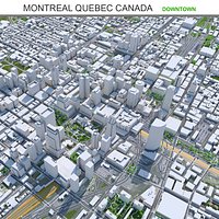 Montreal Downtown Quebec Canada