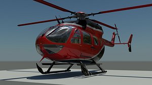 ec-145 london police 3d model