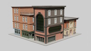 City Block 3D Models For Download | TurboSquid