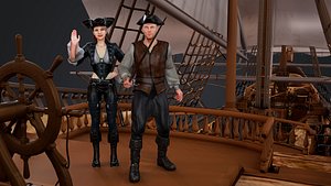 3D Pirate Collection