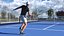 Rigged  Elderly Man Sport Wear with Tennis Equipment Collection for Cinema 4D