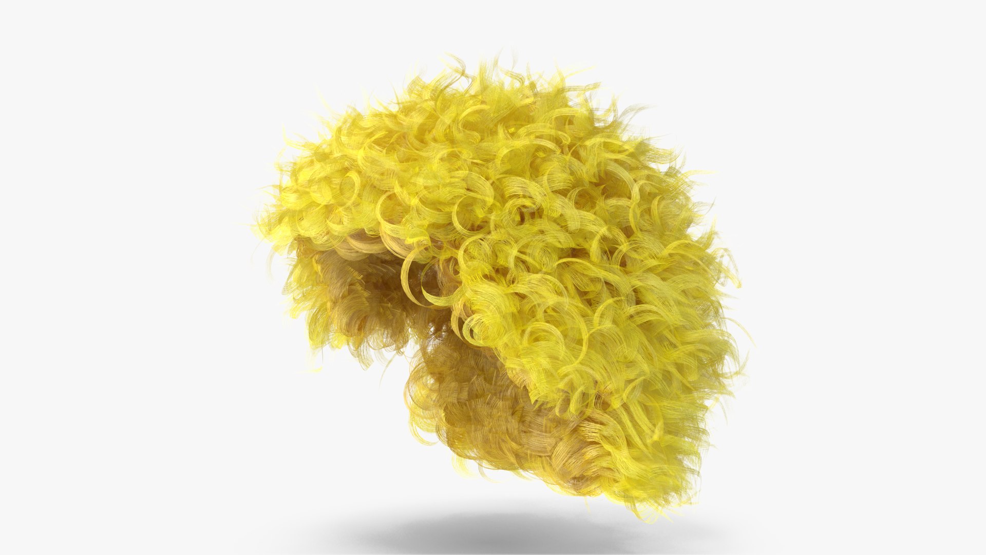 Clown Wig v 5 3D model - TurboSquid 1894372