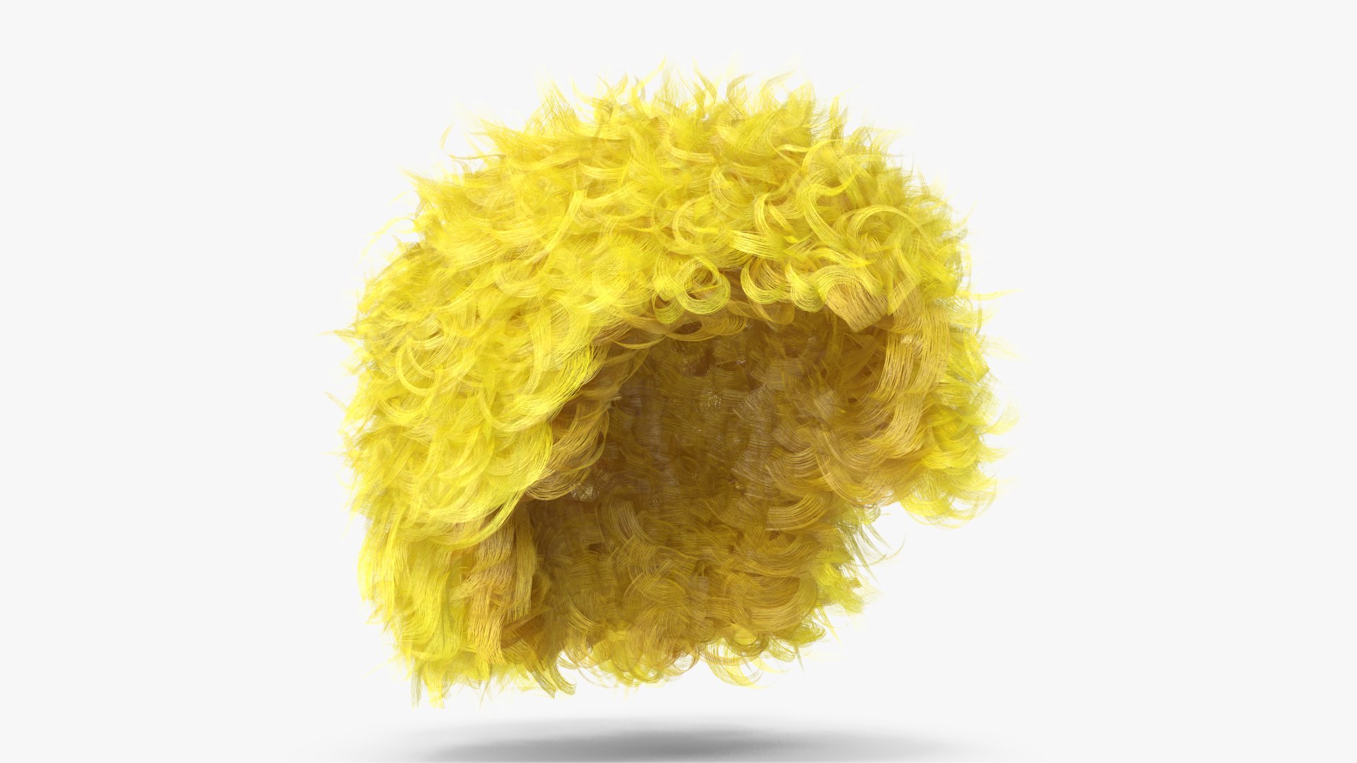 Clown Wig v 5 3D model - TurboSquid 1894372