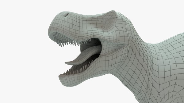 modelo 3d Tyrannosaurus Rex Rigged Basemesh - TurboSquid 2064492