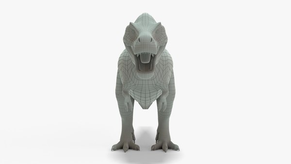 modelo 3d Tyrannosaurus Rex Rigged Basemesh - TurboSquid 2064492