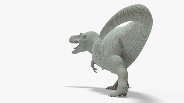 modelo 3d Tyrannosaurus Rex Rigged Basemesh - TurboSquid 2064492