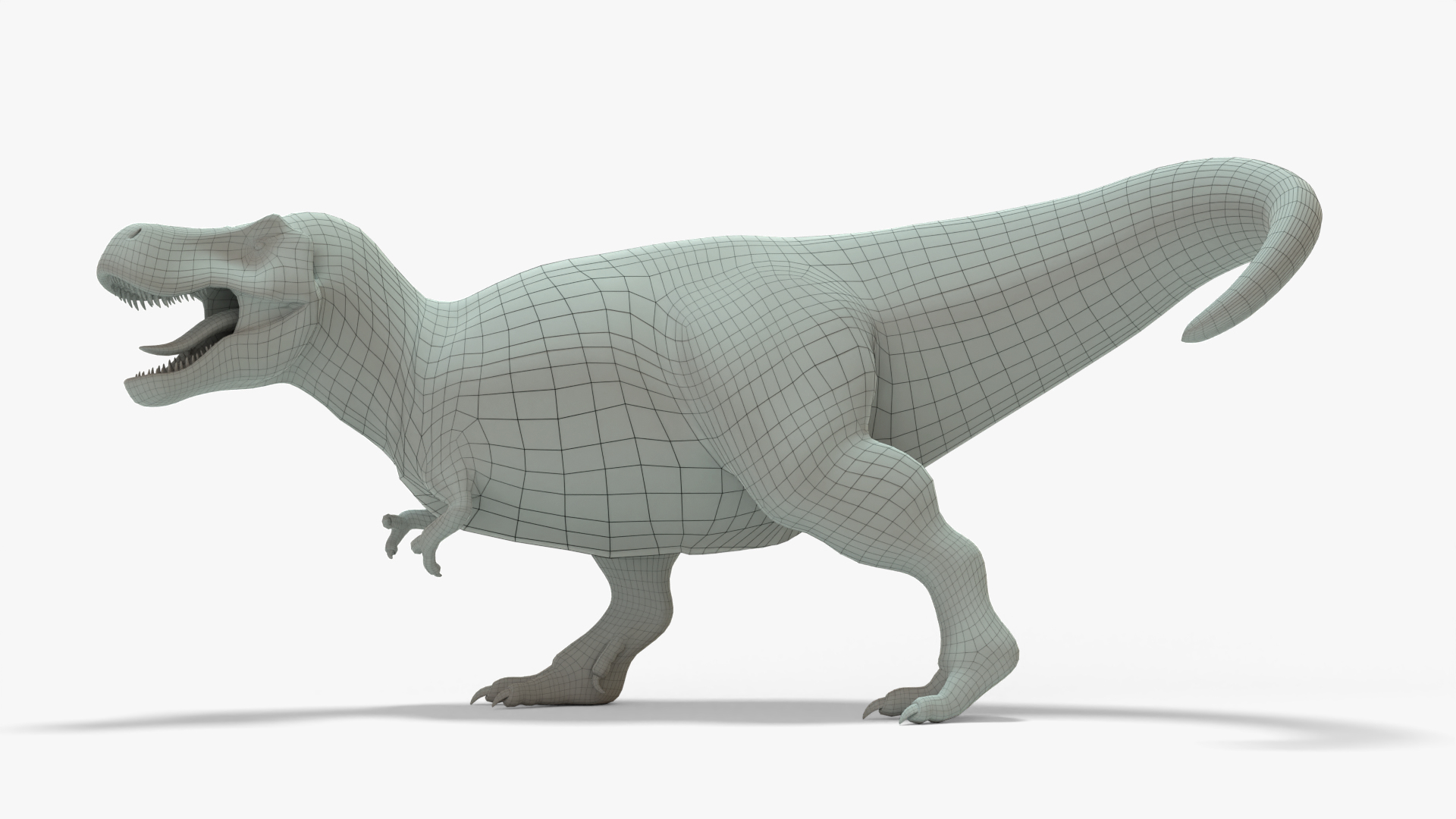 modelo 3d Tyrannosaurus Rex Rigged Basemesh - TurboSquid 2064492