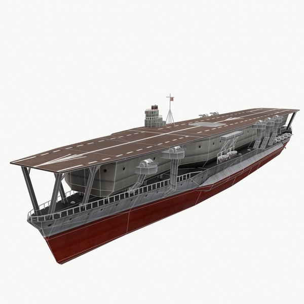 3d kaga aircraft carrier