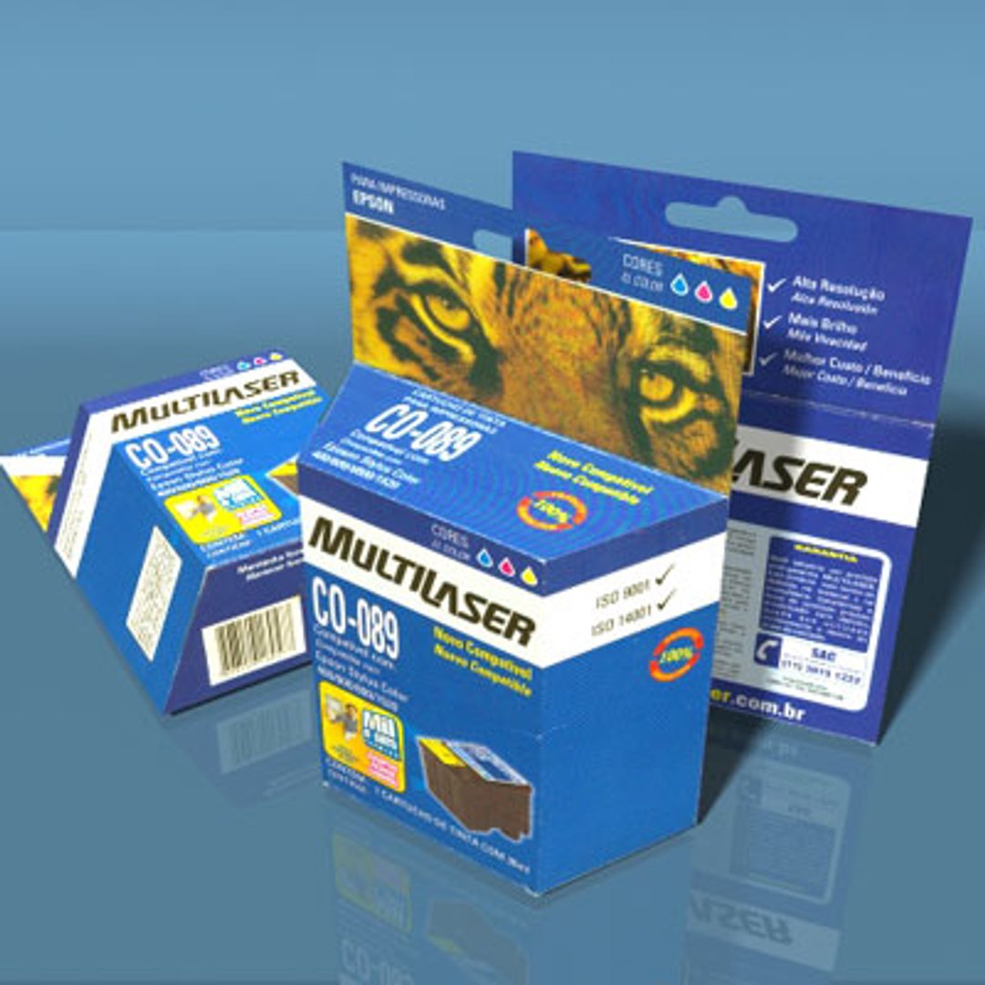 3d-cartridge-box-model