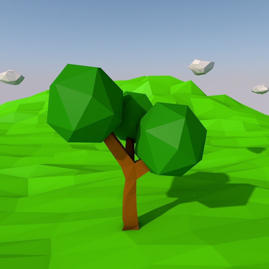 3d tree model