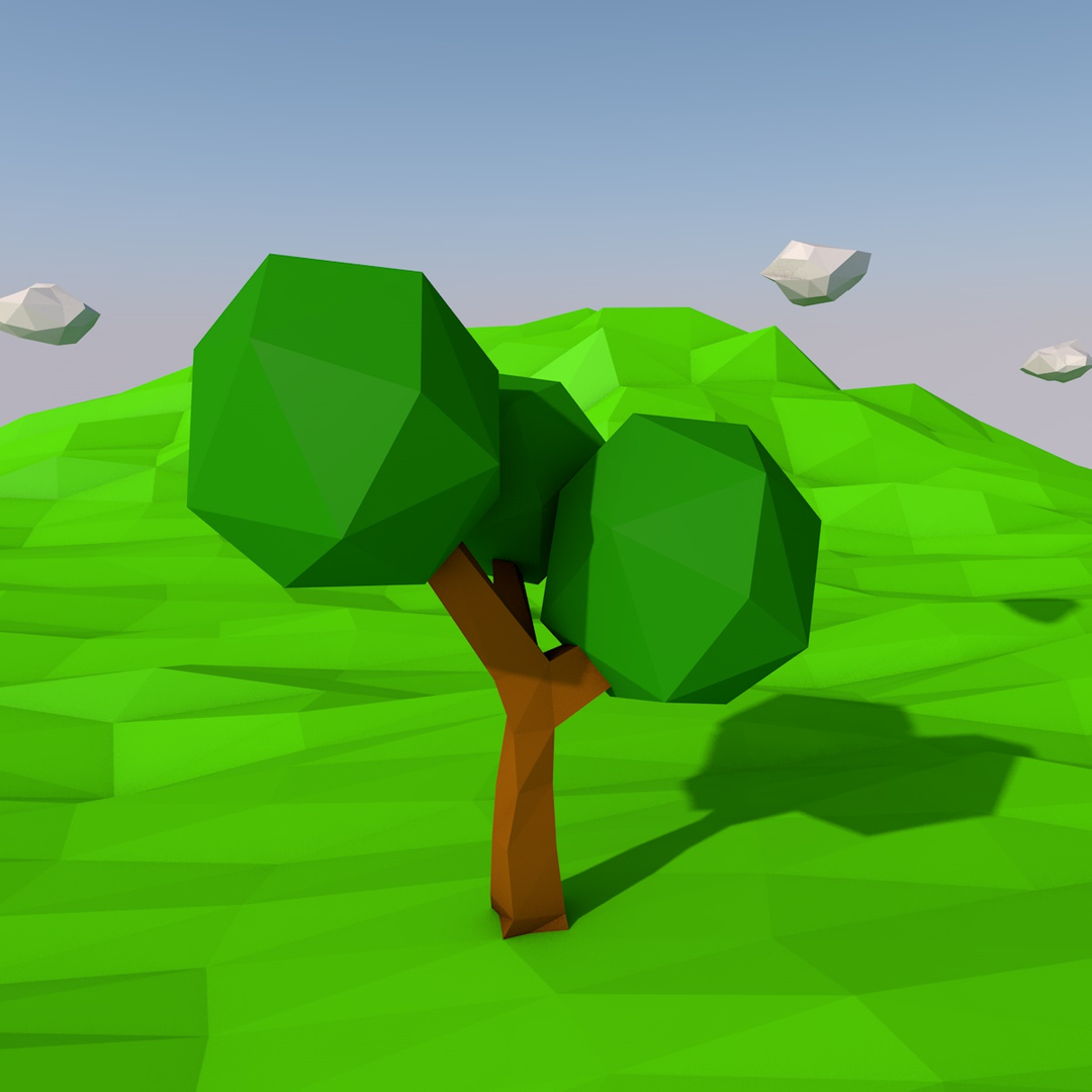 3d tree model