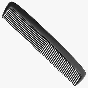 Hair Comb 02 3D Model
