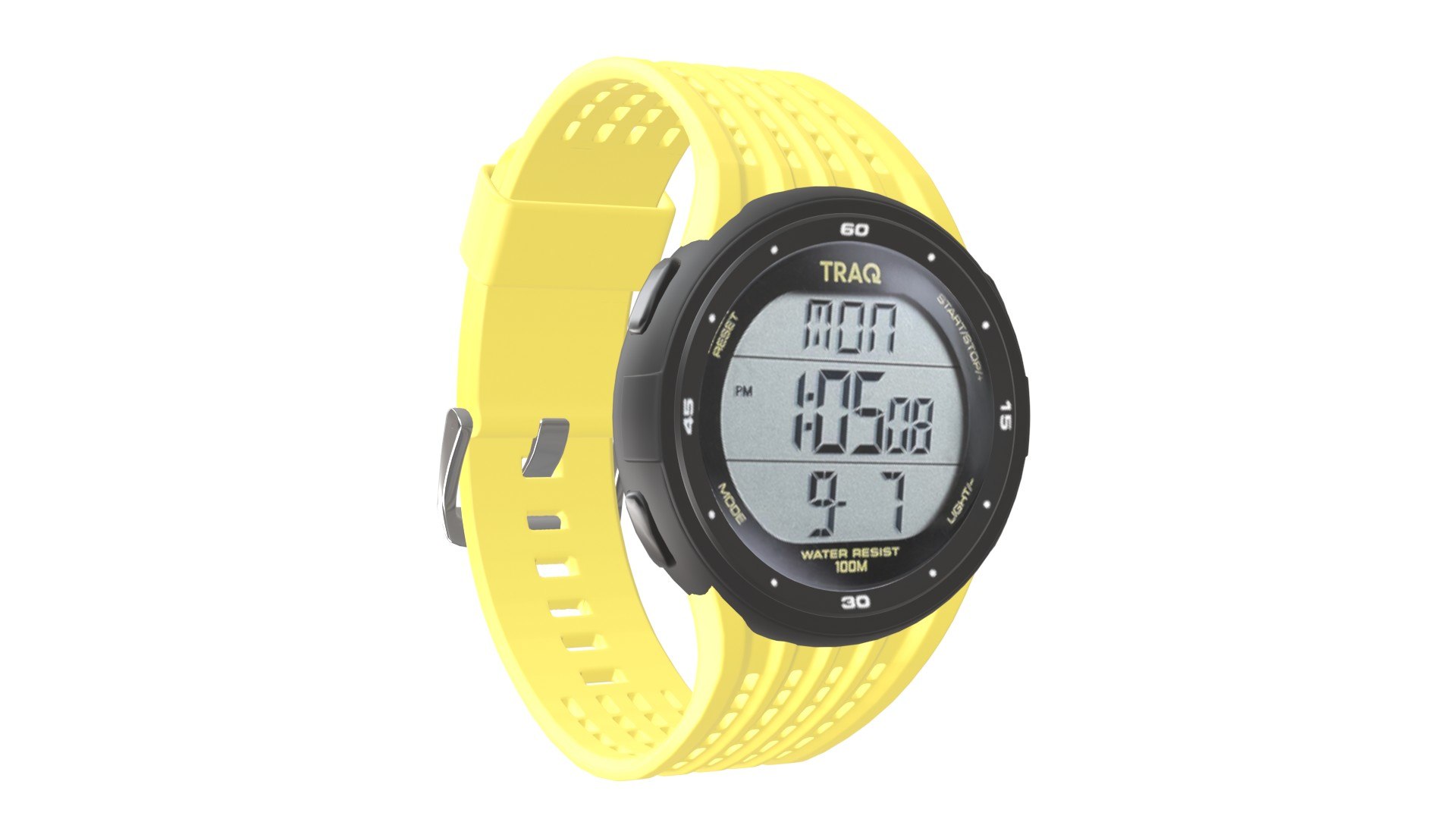 3D Titan TraQ Lite - Yellow - TurboSquid 1947203
