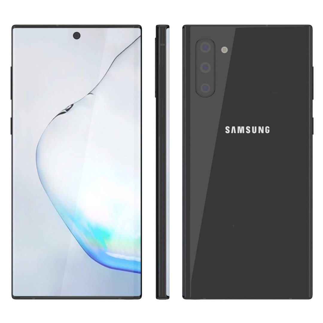 Samsung Galaxy Note 10 3D Model - TurboSquid 1446925
