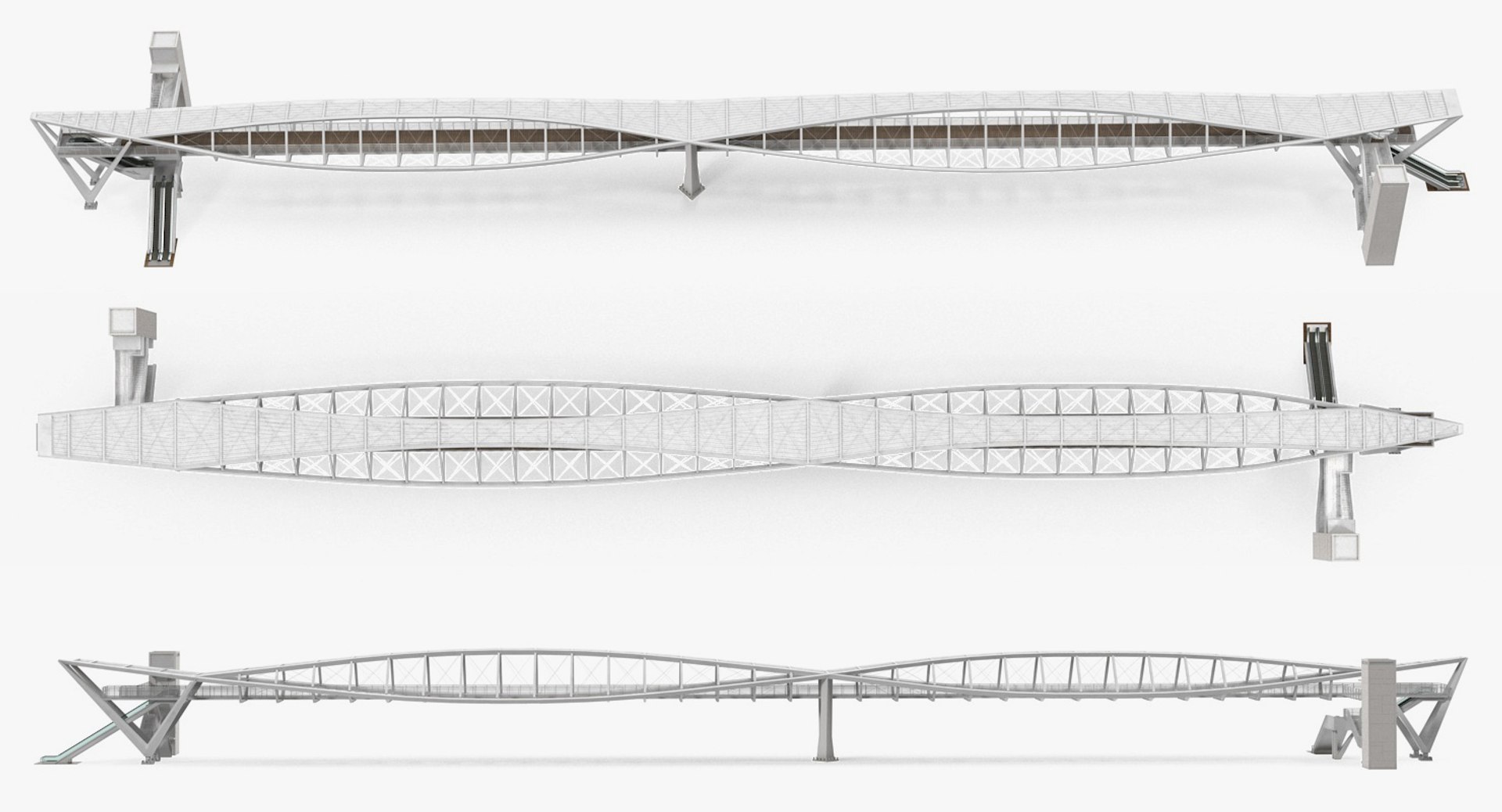 3D Pedestrian Bridges Collection https://p.turbosquid.com/ts-thumb/T0/rqkfbp/IE/pedestrianbridgescollectionmb3dmodel009/jpg/1660086568/1920x1080/fit_q87/353df07c9623355a2f7af79ae488a547b7ca5ab0/pedestrianbridgescollectionmb3dmodel009.jpg