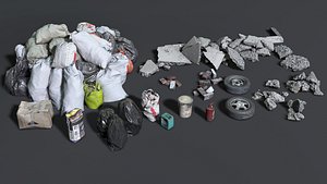 Construction waste 2022 3D