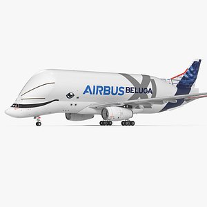 3D airbus beluga xl large